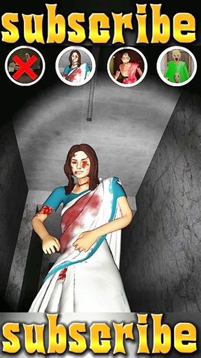 Ragini & Blady Granny vs Evil Nun with Monika 😱 horror gaming gameplay #trending #shortsviral