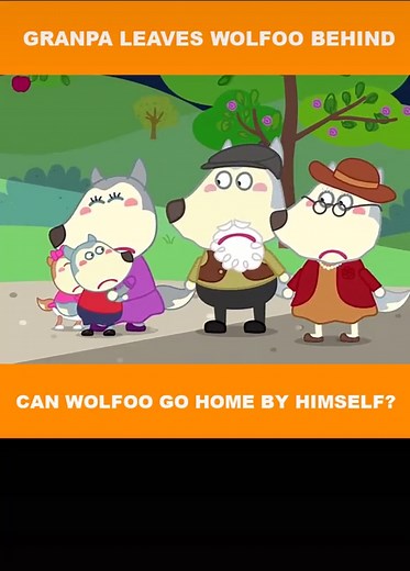 Mommy! Don't be angry with grandpa when Wolfoo gets lost #woanetwork #woavideo #woafunny #wolfoo #animation #wolfoofamily