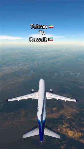 Tehran 🇮🇷 to Kuwait 🇰🇼 #msfs #aviation