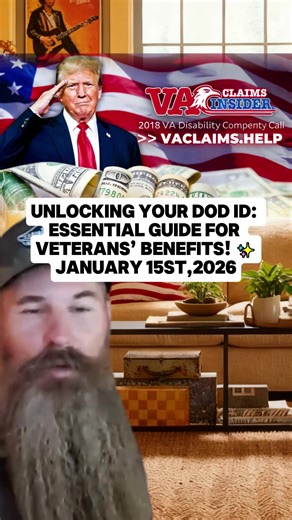 Unlocking Your DOD ID: Essential Guide for Veterans’ Benefits! 🪪✨ #VeteransBenefits #DisabilitySupport #military #veterans