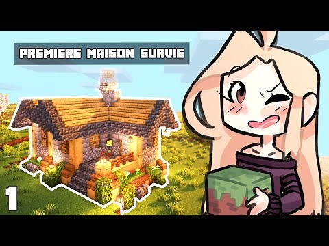 Comment CONSTRUIRE une Maison de début de SURVIE MINECRAFT 1.20 ?🏡