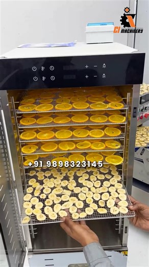 🍎 Commercial Fruit Dehydrator Machine | Dry Fruits & Snacks Business Start Kare 🚀‪@cimachinery‬