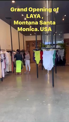 Witney’s new shop, Montana Santa Monica, USA which opened on Saturday. | Miss World 1974 - Anneline Kriel