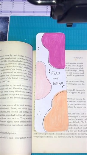 Easy and Aesthetic Bookmark idea