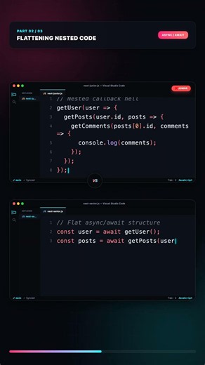 How Seniors Speed Up API Calls in JavaScript #shorts #javascript