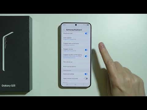 Samsung Galaxy S25: How to Find Emoji Settings