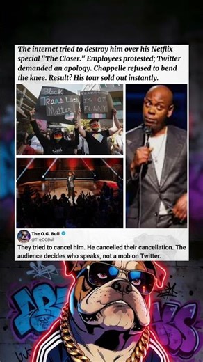 Dave Chappelle vs The Internet: Who Actually Won? 🔥#davechappelle #comedy #cancelculture #netflix