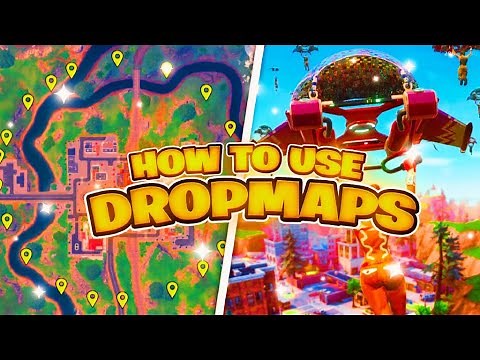 How To Use A Drop Map In Fortnite (Free Drop Maps)