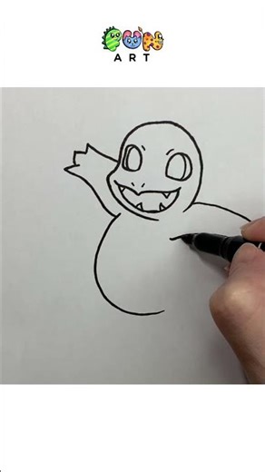 How To Draw CHARMANDER | POKEMON | VERY EASY~!