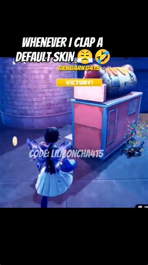 Fortnite default skin it's a joke 🤣 #fortnite #fortniteclips #fortnitememes #shorts