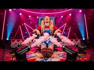 AI Celeb Tickle Feet Challenge – The Ultimate Girls Foot Tickles Laugh Show! 😂👣