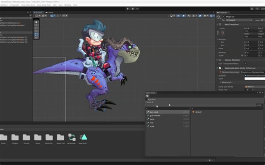 Unity插件 – 2D动画控制器 Easy Spine 2D
