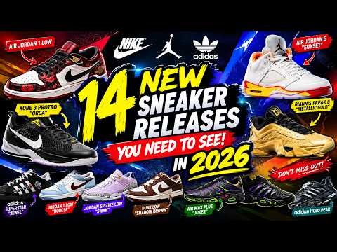 NEW 2026 Sneaker Releases You NEED to See! Nike, Jordan & adidas