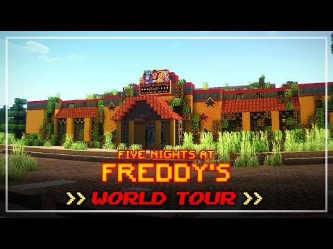 I Recreated the FNAF Movie Pizzerias in Minecraft