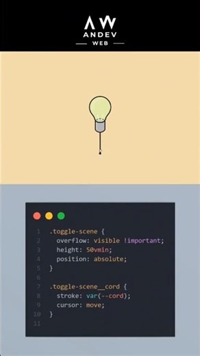 Bulb 💡💡 code on off html css