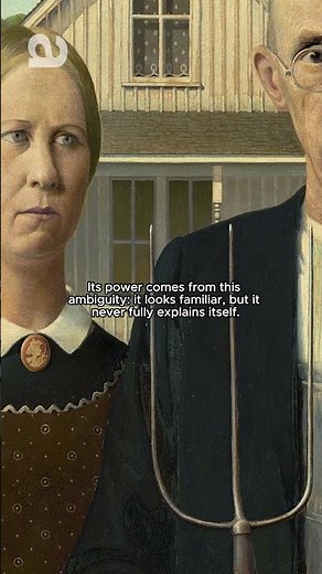 American Gothic, 1930. By Grant Wood
