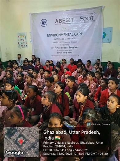 ABESIT ISTE Students’ Local Chapter in collaboration with SOCH NGO organized an awareness session