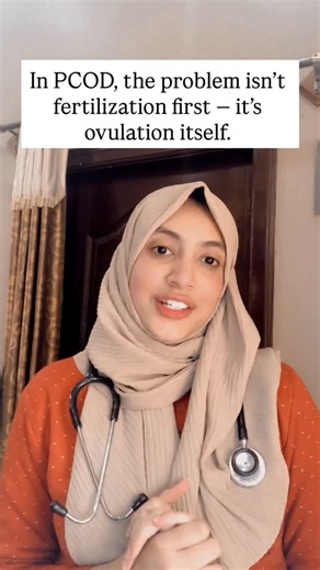 Dr. AFREEN ZABI | Women’s Health Expert| Pregnancy Coach | on Instagram: "In PCOD, the problem is not having eggs — it’s releasing them. Ovulation induction and egg rupture can be difficult, but PCOD is manageable with the right treatment. Awareness is the first step #PCOD #PCOSAwareness #OvulationProblems #EggRelease #InfertilityAwareness #TryingToConceive #WomenHealth #HormonalHealth #PCODJourney #FertilityEducation"