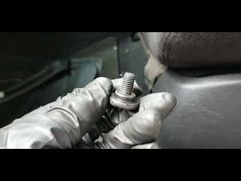 Nissan/Infiniti driver seat fix for rocking or loose seat when braking