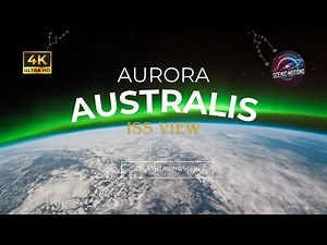 ISS : Aurora from Space 🌌 Stunning View in 4K Ultra HD (2025)