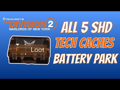 The Division 2 | Battery Park Shd Tech caches