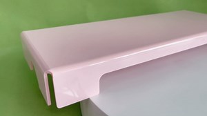 WINFFOR Acrylic Keyboard Cover Protector - Mechanical Keyboard Dust Cover Computer Keyboard Cover Keyboard Protector Fits 17'' Keyboard (Lightpink)