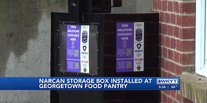 ‘The purpose is to keep people alive’: Georgetown Police add first naloxone storage box