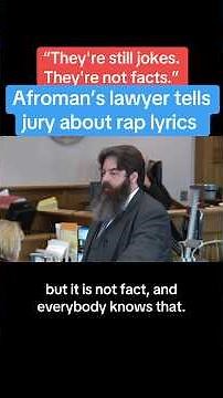 Afroman’s Lawyer Tells Defamation Trial Jury About Rap Lyrics