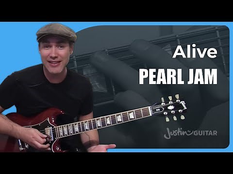 How to play Alive by Pearl Jam | Riff Guitar Lesson