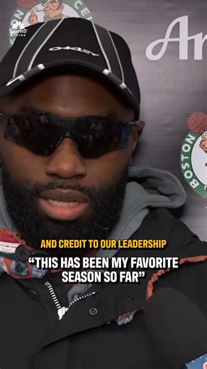 JB's not the only one who loves this year's team 😍☘️ | NBC Sports Boston