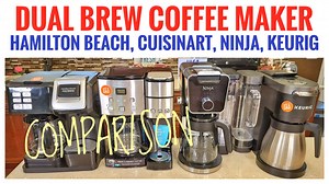 Watch Ninja DualBrew Por vs Cuisinart SS-15 vs Keurig K-Duo on Amazon Live
