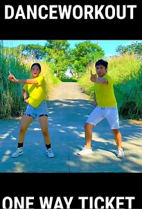 🎶 ONE WAY TICKET / TIKTOK VIRAL DANCEWORKOUT BY OC DUO #onewayticket #danceworkout | OC DUO