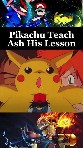 Pikachu Shocks Ash
