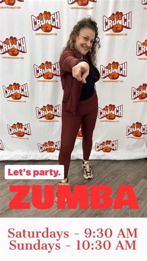 Crunch Bensonhurst on Instagram: "🆕💃🏽 MEET OUR NEW INSTRUCTOR! 💃🏽🆕 We’re excited to officially welcome Stacy to the Crunch Bensonhurst Group Fitness family! 🎉🔥 Get ready for high-energy, feel-good ZUMBA vibes that will have you dancing, sweating, and smiling from start to finish 😍💥 📍 Crunch Bensonhurst 🗓 Saturdays: 9:30 AM 🗓 Sundays: 10:30 AM ⚠️ IMPORTANT REMINDERS: ✔️ All members MUST sign up on the Crunch app to enter class ❌ NO walk-ins ⏰ Please arrive on time — late entry will n