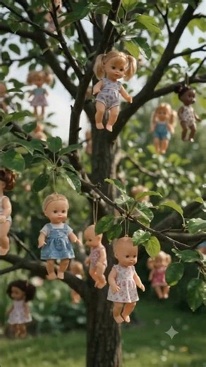 गुड़िया को जमीन में दबाया और उग गया Doll Tree! 😱🌳 #shorts
