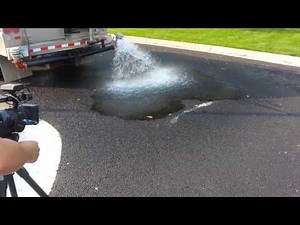Pervious asphalt pavement permeability test