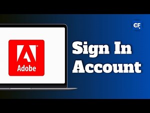 How to Sign In Adobe Account