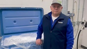 Dry ice: It's not dangerous, just very cold! 🥶❄️ #Safety #ColdJet #DryIce #Blasting Learn more about how to use dry ice and CO2 safely in this Cold Jet blog: https://tinyurl.com/4crcnvkw | Cold Jet