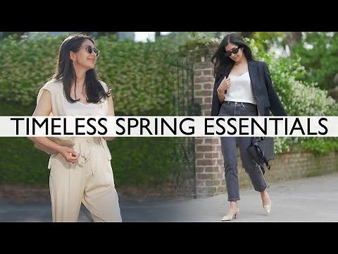 TIMELESS SPRING ESSENTIALS