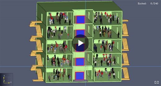 #firesafety #pathfinder #fireengineering #egressmodeling #lifesafety #buildingdesign #evacuationsimulation #elevatorsafety #thunderheadengineering | Mohamed Sayed