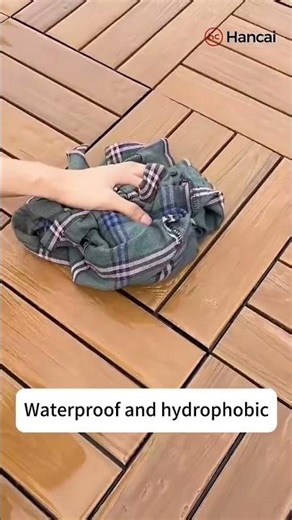 WPC Interlocking Floor Tiles – Easy Installation and Durable Outdoor Flooring Solution