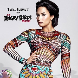 1M views · 15K shares | Just for my lovatics, here's a sneak peek of my cover of "I Will Survive" from #AngryBirdsMovie!! | Demi Lovato | Facebook