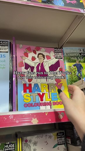 the one direction one at the start🥺 must buy some markers and go back for this! #harrystyles #colouringbook #1d