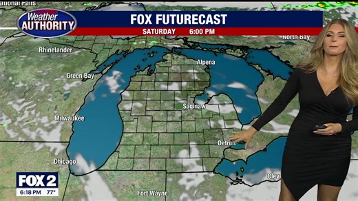 Wonderful and warm stretch of weather. Stray shower chance Saturday then loads of dry time through all of next week! Highs will warm to the mid 80s! | Stephanie Mead