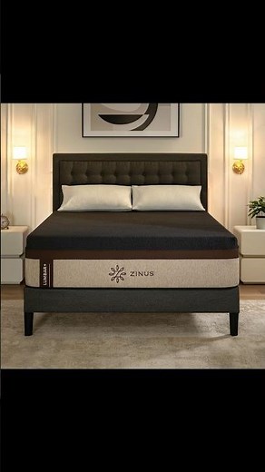 Zinus Lumbar+ Memory Foam Mattress Review - Better Sleep Support