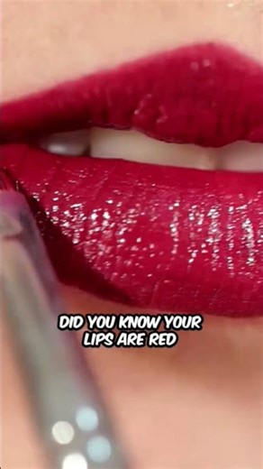Ever wondered why your lips are red ?? 🤔 #shorts #youtubeshorts #trending