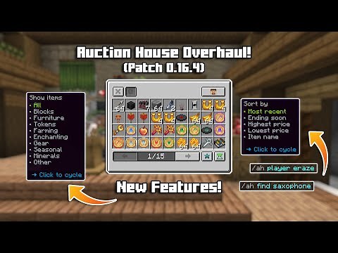 Origin Realms Auction House Overhaul! | Patch 0.16.4