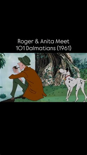16K views · 3K reactions | Here’s a classic scene from 101 Dalmatians, the meeting of Roger and Anita, initiated by Pongo. | Disney History Channel | Facebook