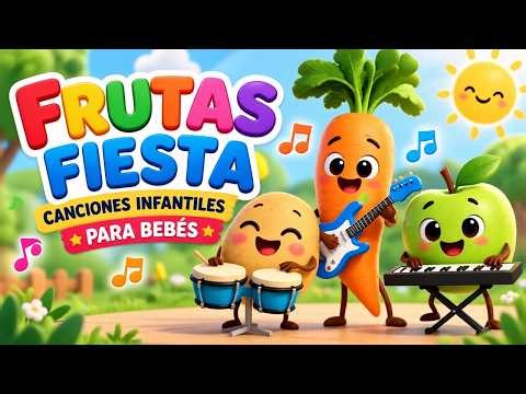 ¿Qué le Pasa a la Piña? Canción Infantil de Frutas para Bailar y Divertirse