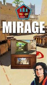 MIRAGE - Como um Mapa de Comunidade Virou o Mapa mais jogado da HISTÓRIA!!! Parte 1 #cs2 #csgo #cs16